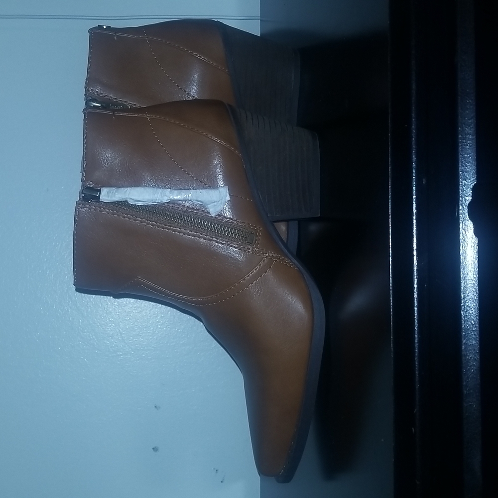 Brown booties
